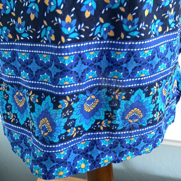 Lands’ End Kaftan Swim Cover-up sz M (10-12) NWOT - Picture 8 of 12
